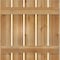 Ekena Millwork Spaced Board-n-Batten Shutters, Rough Sawn Western Red Cedar, 28 7/8W x 29H, PR RBS06S29X029RWR - alternate 2